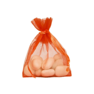 Satinband Organzapåsar Orange