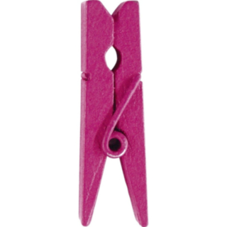 Klädnypor 3,5 cm Rosa