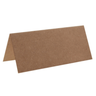 Placeringskort Brun