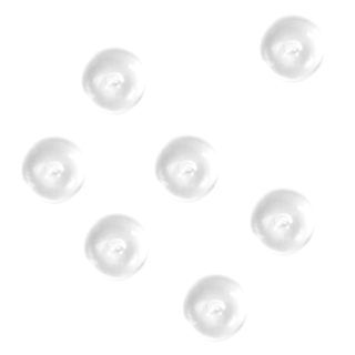 Dekorationspärlor Vit