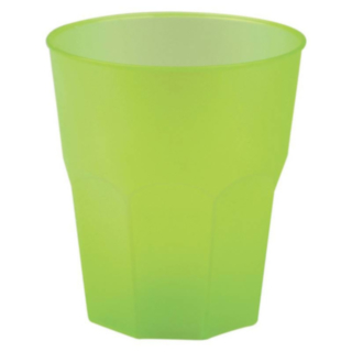 Plastmugg Limegrön