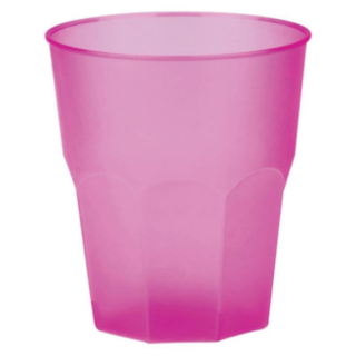 Plastmugg Rosa