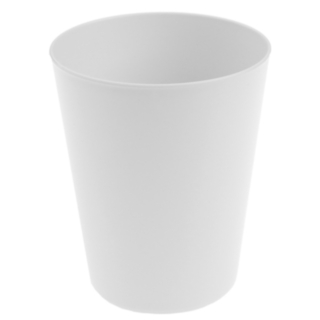 Återanvändbara Plastmuggar Vit
