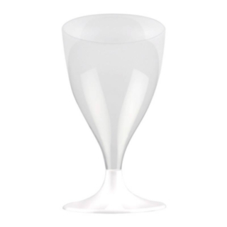 Återanvändbara Champagneglas Vit