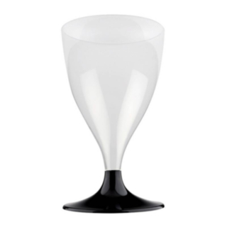 Återanvändbara Champagneglas Svart