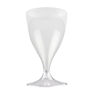 Återanvändbara Champagneglas Genomskinlig