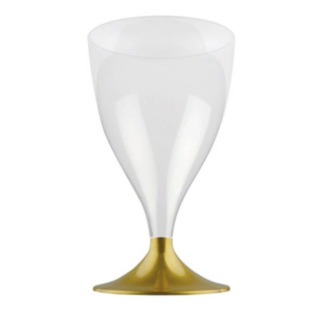 Återanvändbara Champagneglas Guld