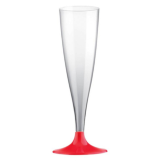 Tunna Champagneglas Röd