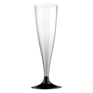 Tunna Champagneglas Svart