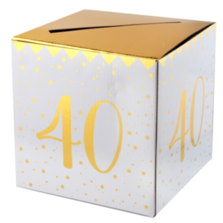 40 År Pengalåda Guld