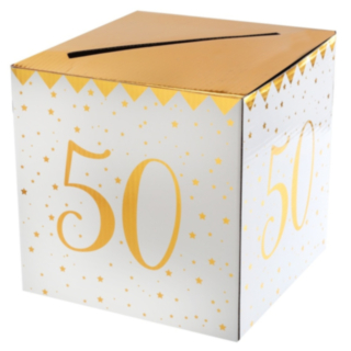 50 År Pengalåda Guld