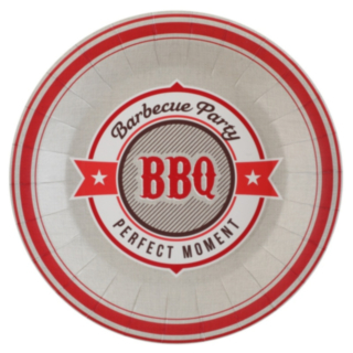 Barbecue Therapy Papperstallrikar