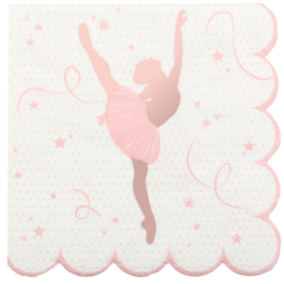 Ballerina Servetter Roséguld
