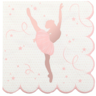 Ballerina Servetter Roséguld