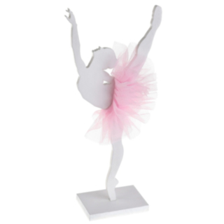 Ballerina Bordsfigur Ljusrosa