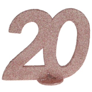20 År Bordsfigur Roséguld