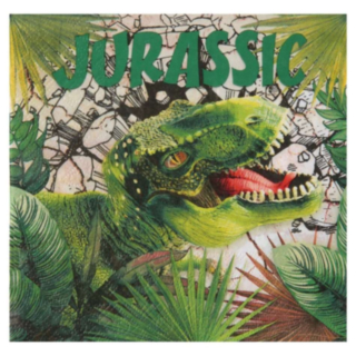T-Rex Dinosaurie Servetter