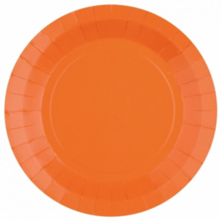 Papptallrikar Orange