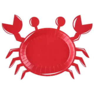 Krabba Papptallrik