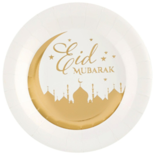 Eid Mubarak Papperstallrikar