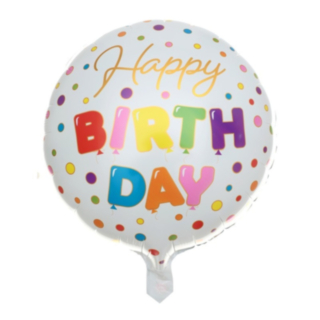Happy Birthday Folieballong