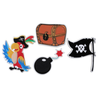 Pirat Trä Bordsfigurer