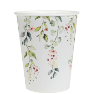 Blomster Pappmuggar