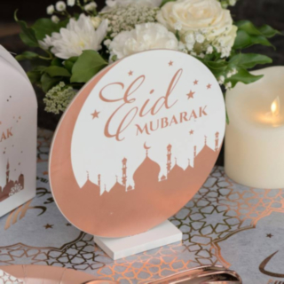 Eid Mubarak Bordsdekoration