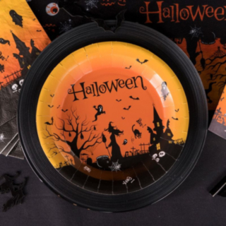 Haunted House Papperstallrikar