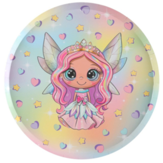 Fairies & Unicorns Papptallrikar