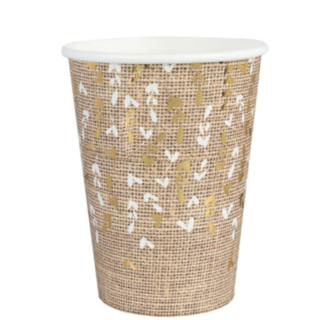 Natur Pappersmuggar Beige