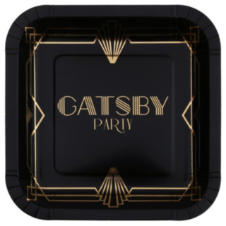 Gatsby Party Papperstallrikar