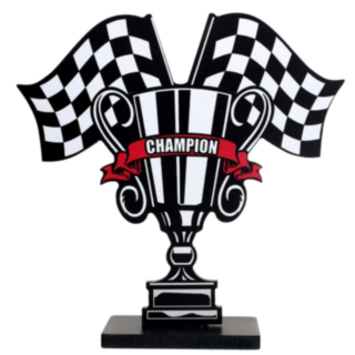 Racing Pokal Bordsdekoration