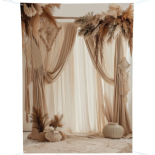 Boho Natur Bakgrund