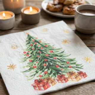 Julgran Servetter