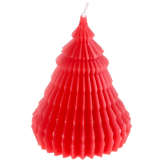 Origami Julgransljus Röd