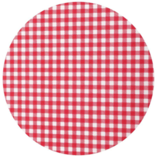 Rutig Picknick Bordstabletter Röd
