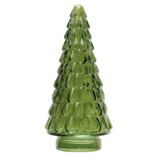 Glas Julgran Grön