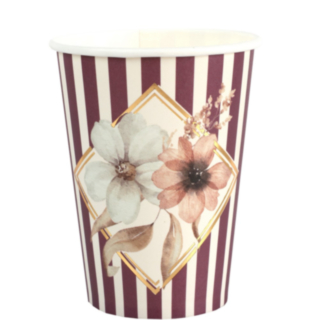 Sienne Höstblommor Pappersmuggar