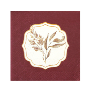 Sienne Höstblommor Servetter