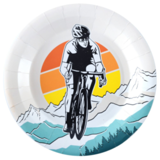 Mountainbike Papperstallrikar