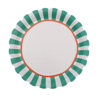 Dolce Vita Papperstallrikar Celadon