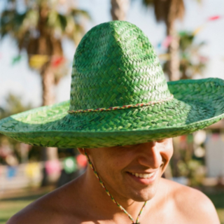 Sombrero Hatt Grön