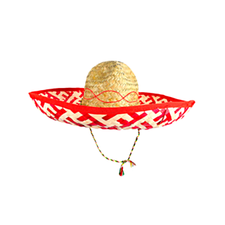 Sombrero Hatt Röd