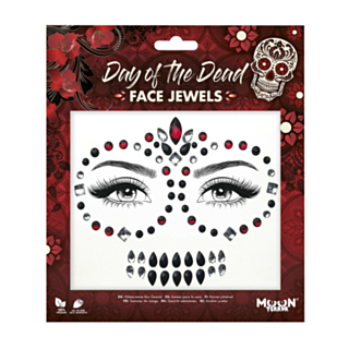 Ansiktssmycken Day of the Dead