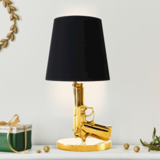 Bordspistol Lampa Guld