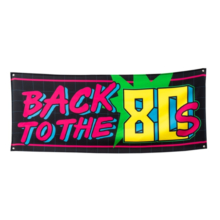 80-tals Banner