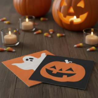 Halloween Spöke Servetter