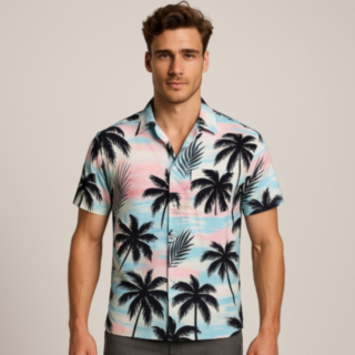 Tropical Sunset Hawaiiskjorta