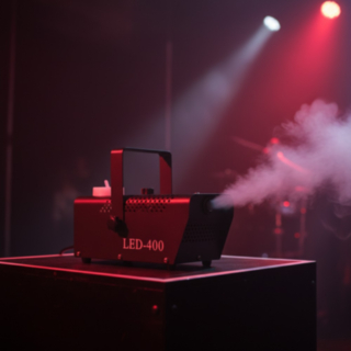 LED Rökmaskin Röd